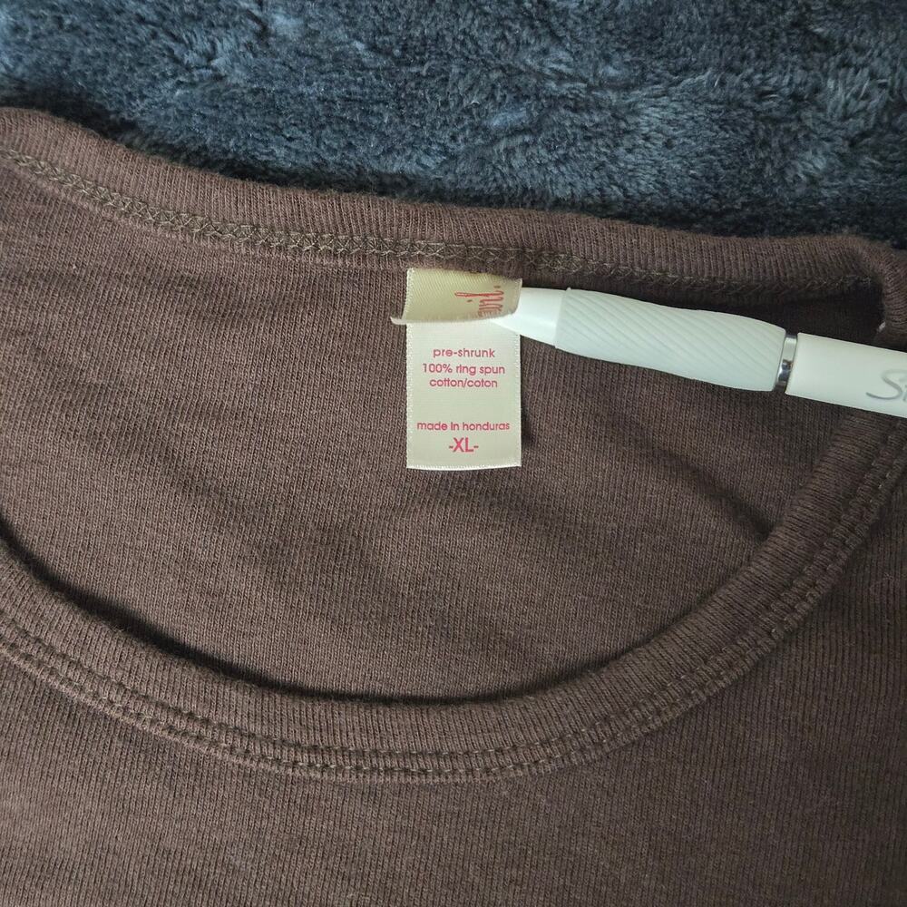 VTG 2006 Johnny Lang Turn Around Tour Y2K Single-Stitch Brown TShirt - Size XL - Picture 3 of 7